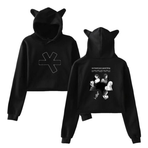I-dle Cropped Hoodie #3