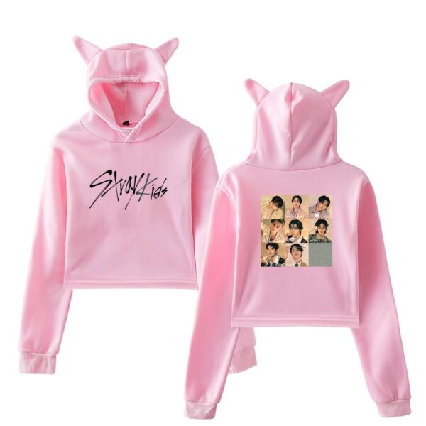 Stray Kids 2025 Cropped Hoodie #1 - Image 5