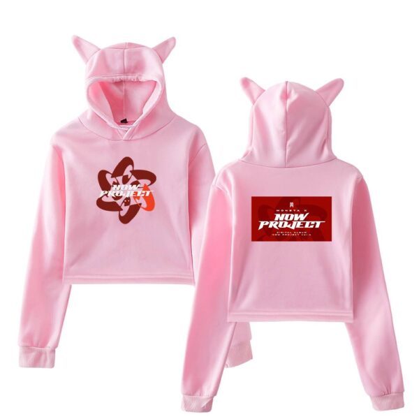 Monsta X Cropped Hoodie #4 - Image 5