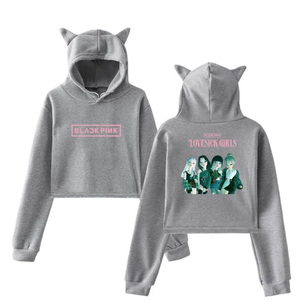 Blackpink Zepeto Cropped Hoodie #3