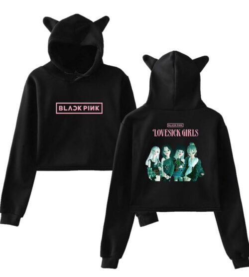 Blackpink Zepeto Cropped Hoodie #3