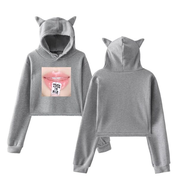 Twice This Is For Cropped Hoodie #2 - Image 4