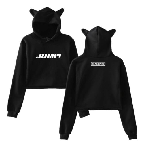 Blackpink Jump Cropped Hoodie #4