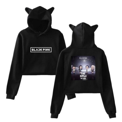Blackpink Cropped Hoodie #35