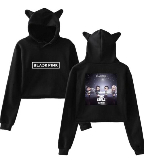 Blackpink Cropped Hoodie #35