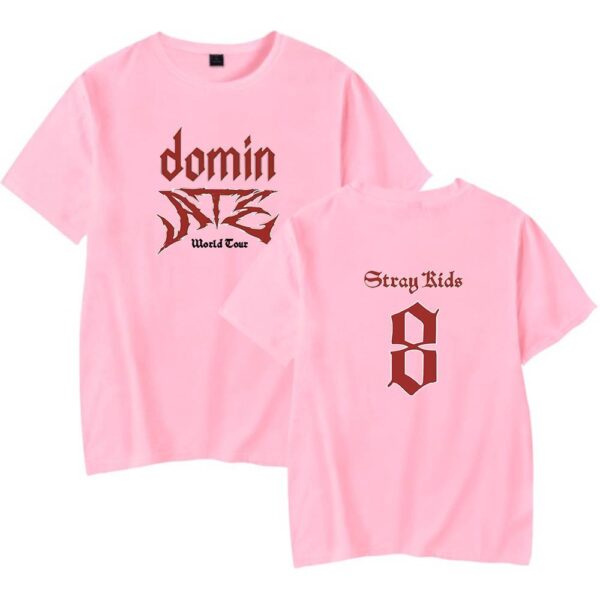 Stray Kids Dominate World Tour T-Shirt #1 - Image 5