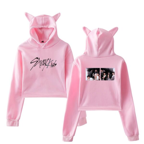 Stray Kids 2025 Cropped Hoodie #4 - Image 5