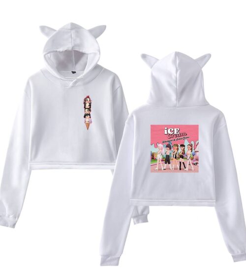 Blackpink Zepeto Cropped Hoodie #4