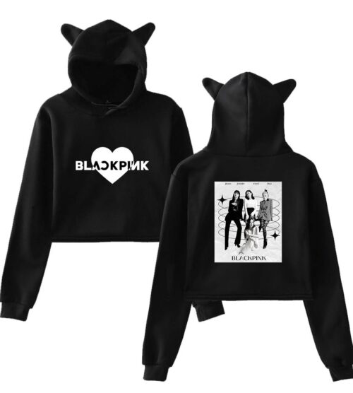 Blackpink Cropped Hoodie #2