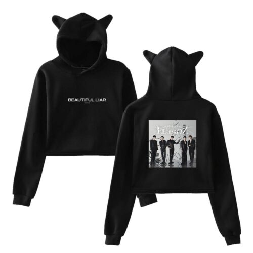 Monsta X Cropped Hoodie #2