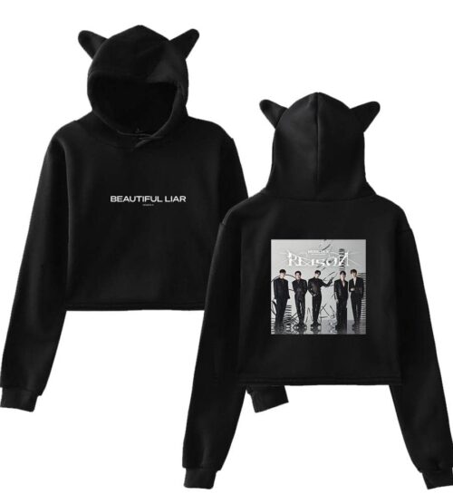 Monsta X Cropped Hoodie #2