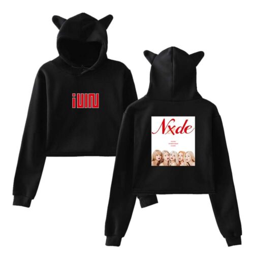 Gidle Cropped Hoodie #2