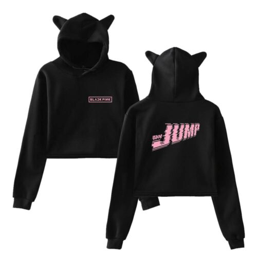 Blackpink Jump Cropped Hoodie #3
