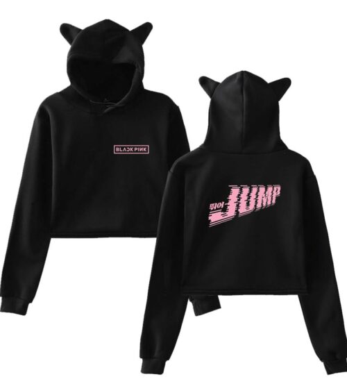 Blackpink Jump Cropped Hoodie #3