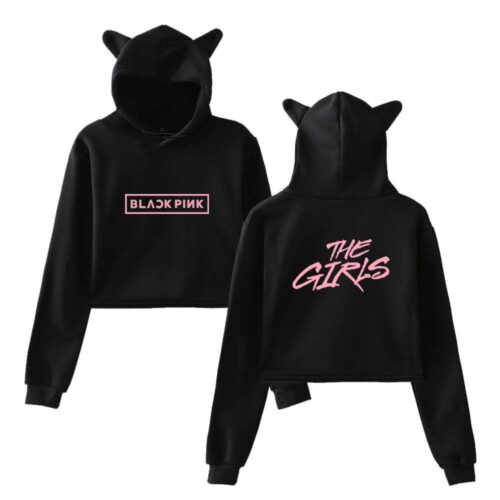 Blackpink Cropped Hoodie #36