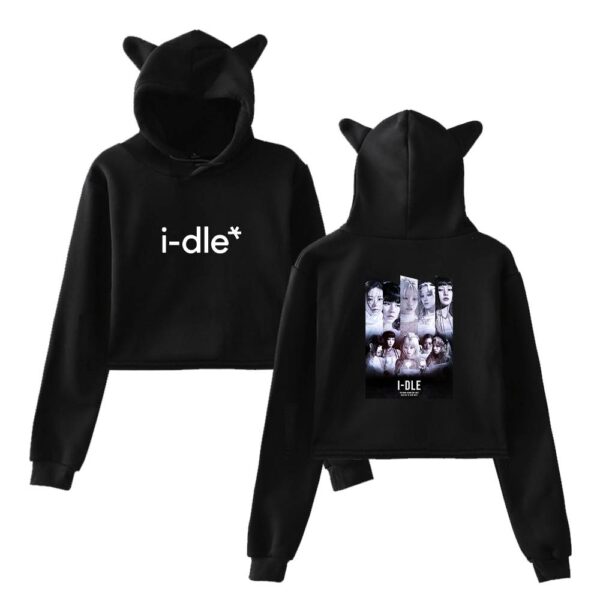 I-dle Cropped Hoodie #2 - Image 2