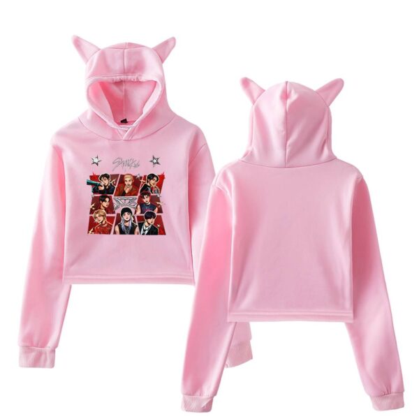 Stray Kids 2025 Cropped Hoodie #2 - Image 5