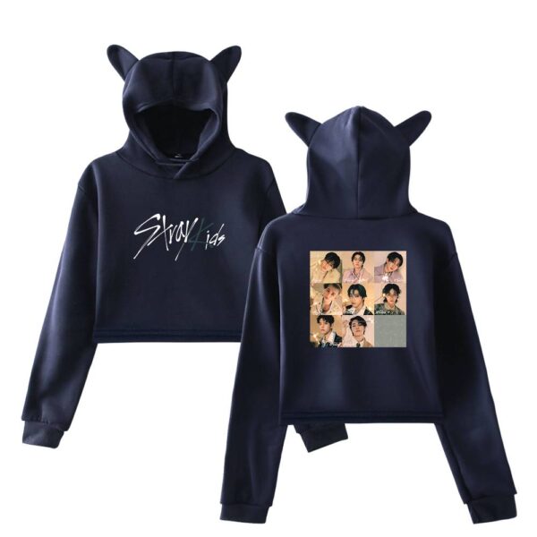 Stray Kids 2025 Cropped Hoodie #1 - Image 3