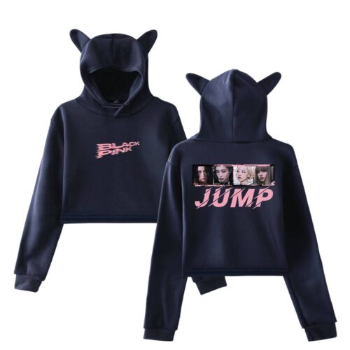 Blackpink Jump Cropped Hoodie #2