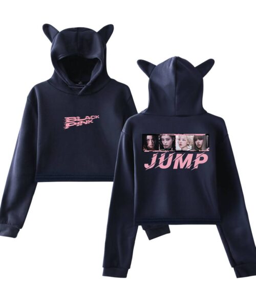 Blackpink Jump Cropped Hoodie #2