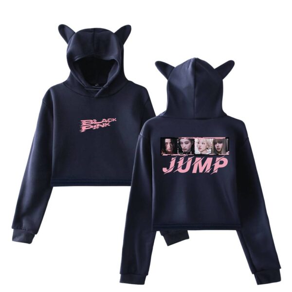 Blackpink Jump Cropped Hoodie #2