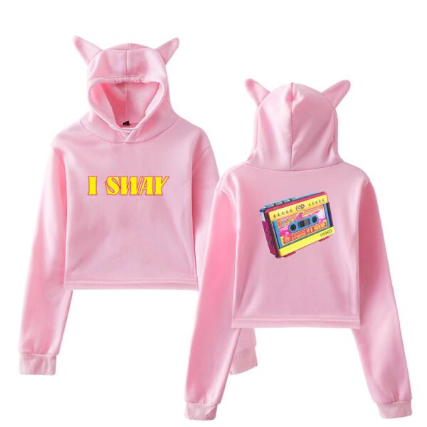 Gidle I Sway Cropped Hoodie #1 - Image 5