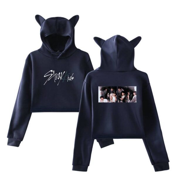 Stray Kids 2025 Cropped Hoodie #4 - Image 3