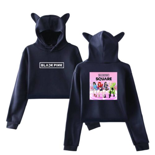 Blackpink Zepeto Cropped Hoodie #2