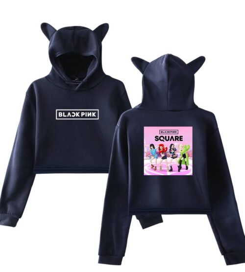 Blackpink Zepeto Cropped Hoodie #2