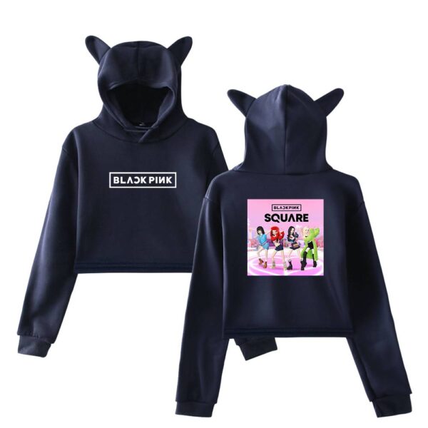 Blackpink Zepeto Cropped Hoodie #2
