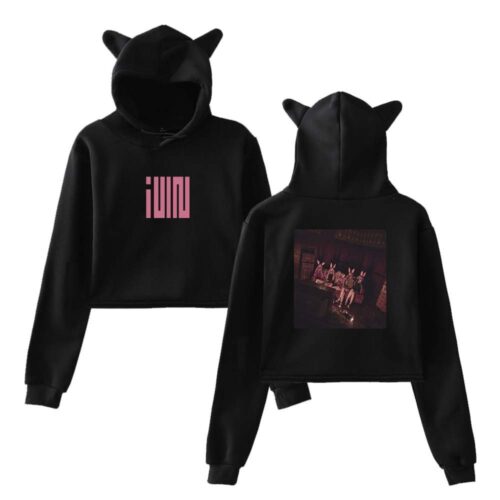 Gidle Cropped Hoodie #6