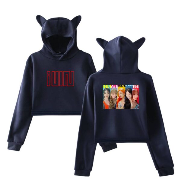 Gidle I Sway Cropped Hoodie #2