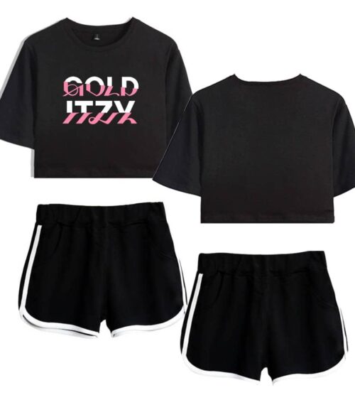 Itzy Gold Tracksuit #1