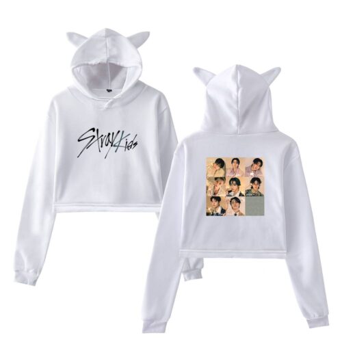 Stray Kids 2025 Cropped Hoodie #1