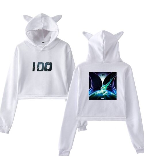 Gidle Cropped Hoodie #7