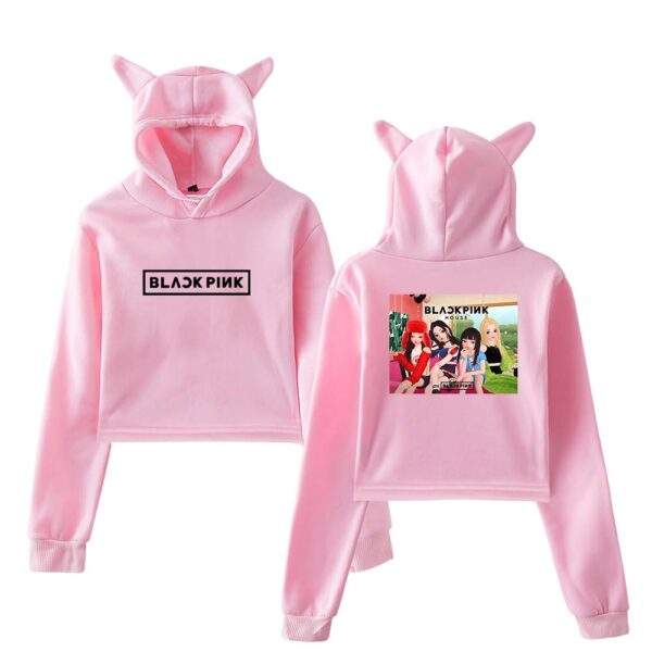 Blackpink Zepeto Cropped Hoodie #5 - Image 5