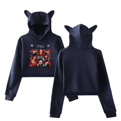 Stray Kids 2025 Cropped Hoodie #2