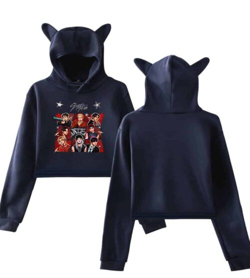 Stray Kids 2025 Cropped Hoodie #2