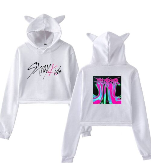 Stray Kids Cropped Hoodie #21