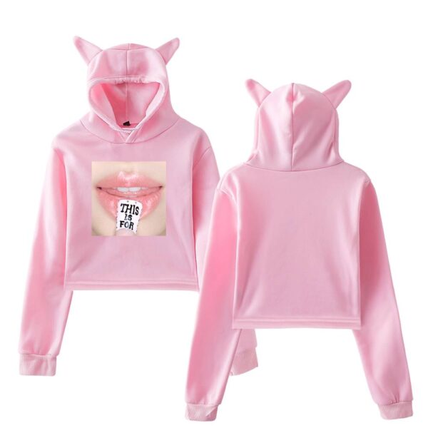 Twice This Is For Cropped Hoodie #2 - Image 5