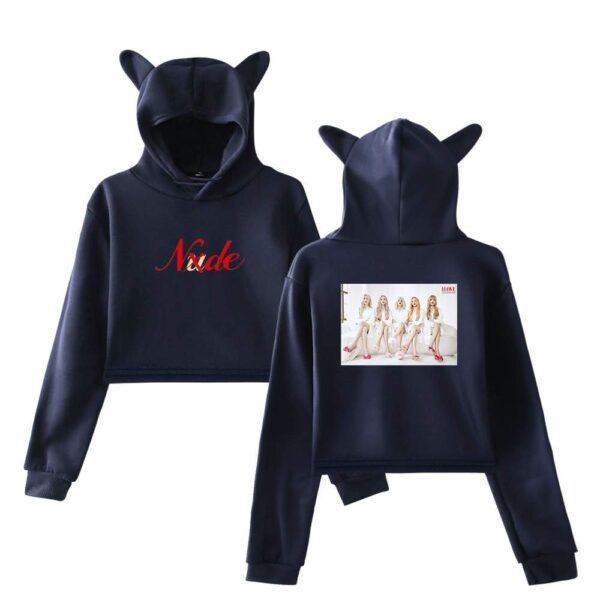 Gidle Cropped Hoodie #4 - Image 4
