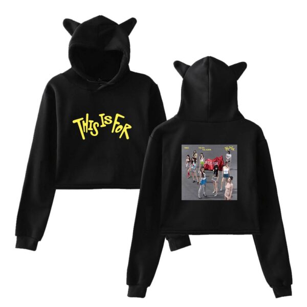 Twice This Is For Cropped Hoodie #4