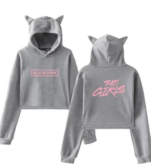 Blackpink Cropped Hoodie #36