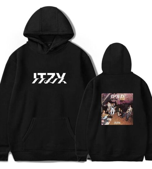 Itzy Gold Hoodie #4