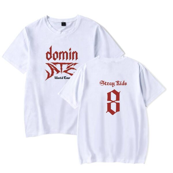 Stray Kids Dominate World Tour T-Shirt #1 - Image 3