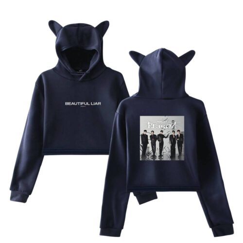 Monsta X Cropped Hoodie #2