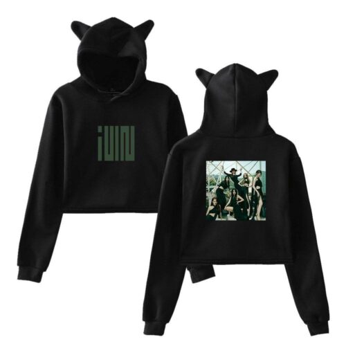 Gidle Cropped Hoodie #11