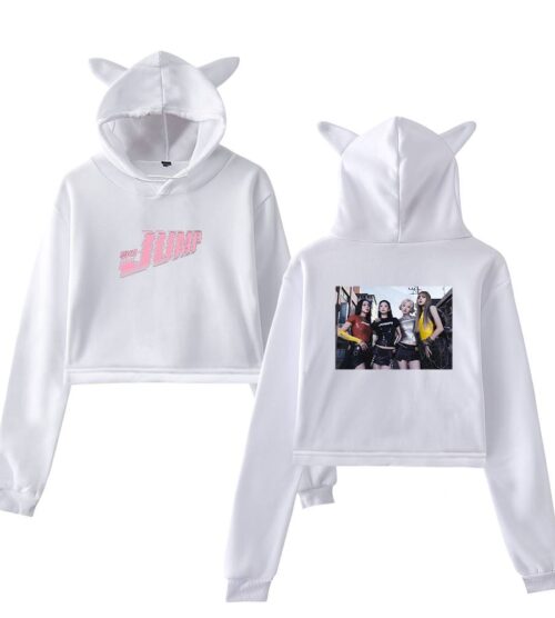Blackpink Jump Cropped Hoodie #1