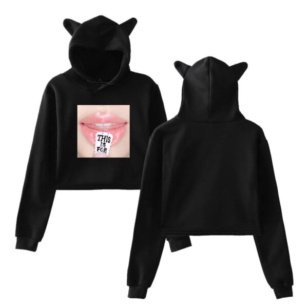 Twice This Is For Cropped Hoodie #2 - Image 2