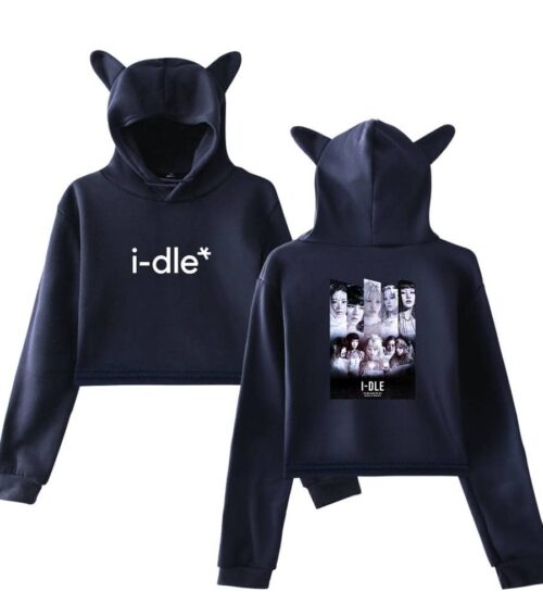 I-dle Cropped Hoodie #2